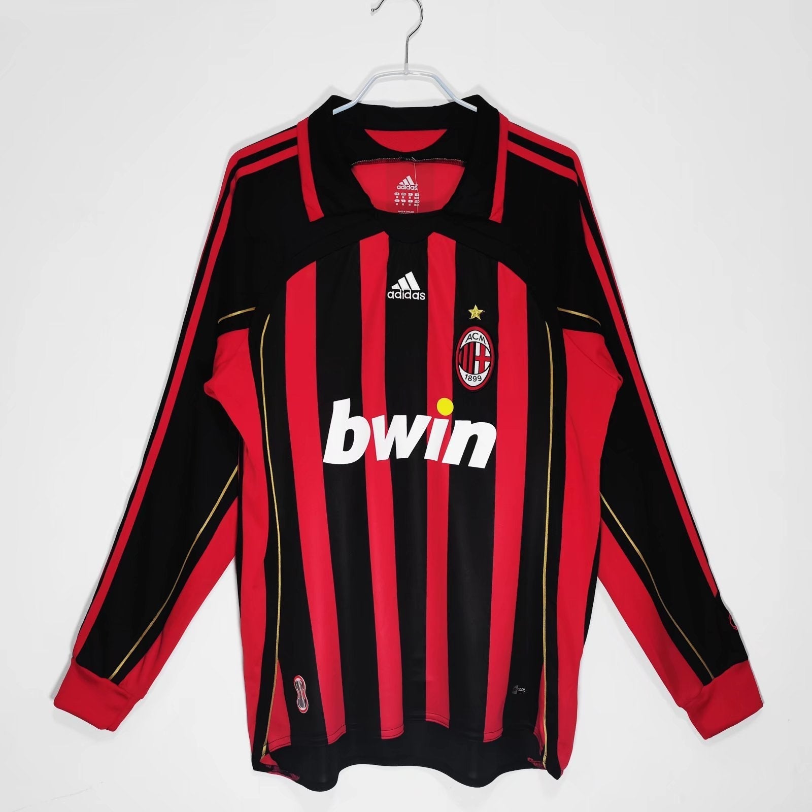 3421beb5 EQUIPACIÓN RETRO AC MILAN 2006/07 MANGA LARGA - Imagen 1