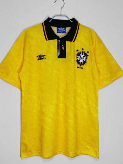 EQUIPACIÓN RETRO BRASIL 1991/93✅(PERSONALIZABLE)