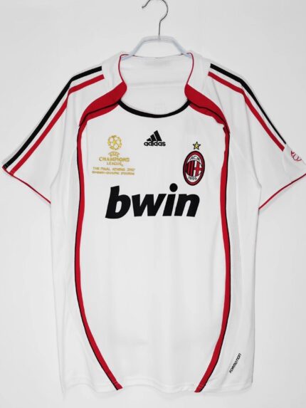SEGUNDA EQUIPACIÓN RETRO AC MILAN | EDICIÓN FINAL CHAMPIONS ATENAS 2007