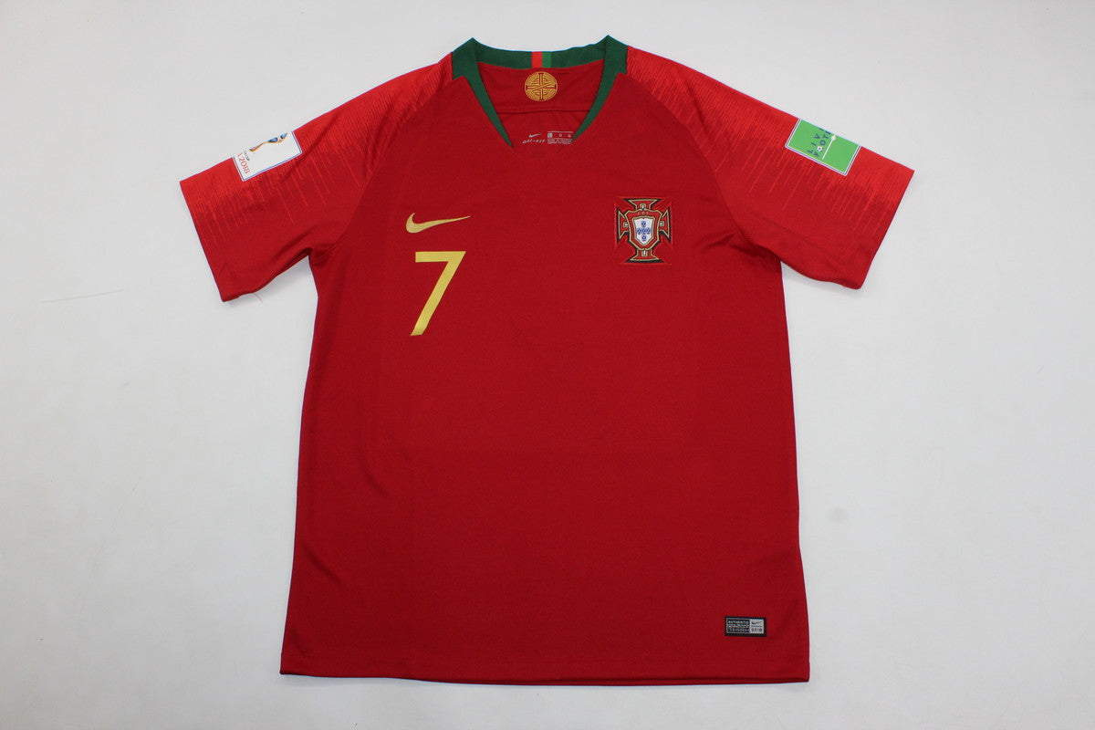909696e2_1 EQUIPACIÓN RETRO PORTUGAL MUNDIAL RUSIA 2018 - Imagen 1