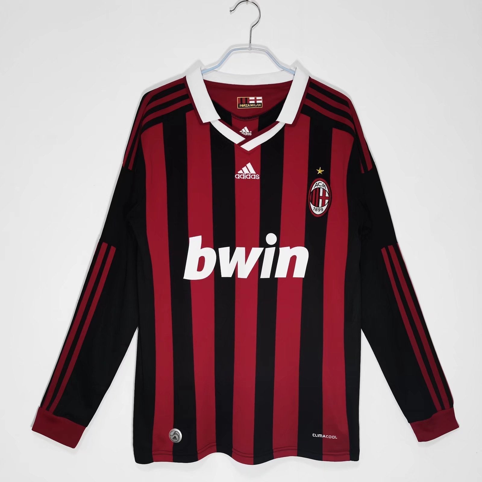 ACMILAN2009-10 EQUIPACIÓN RETRO AC MILAN 2009-10 MANGA LARGA - Imagen 1