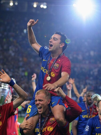 XAVI HERNÁNDEZ FC BARCELONA 2008-09 (FINAL ROMA) (XAVI - Nº6)