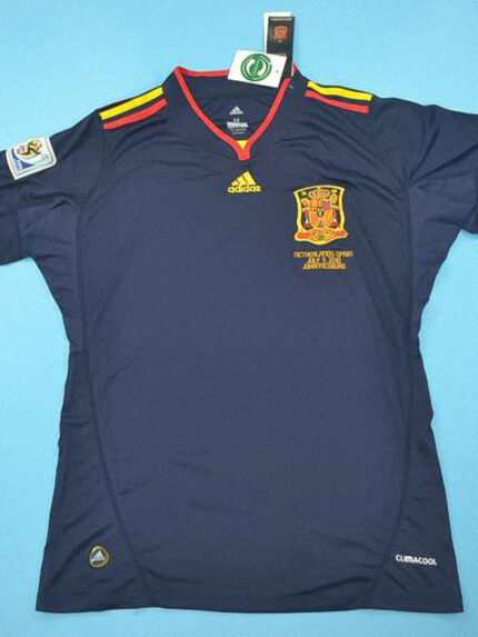 EQUIPACIÓN RETRO ESPAÑA  2010 EDICIÓN FINAL VS HOLANDA SUDÁFRICA 2010