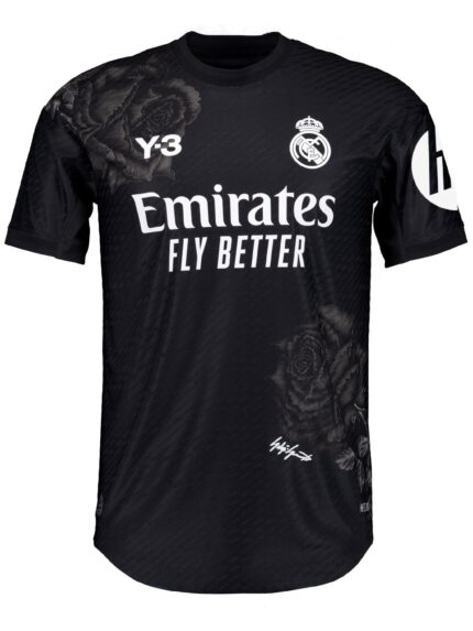 CUARTA EQUIPACIÓN REAL MADRID Y-3 Negra 2023-24