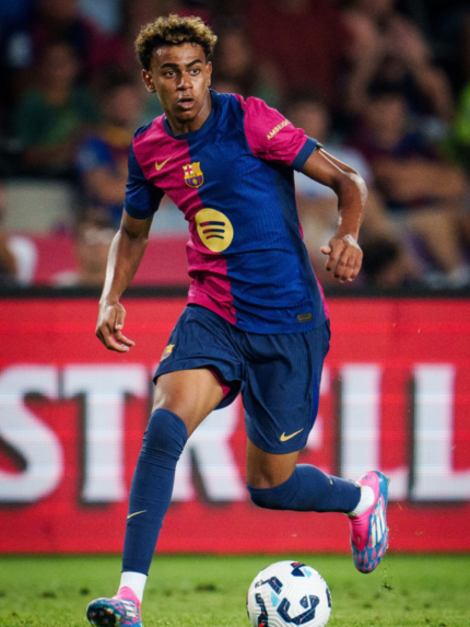 LAMINE YAMAL 19 / PRIMERA EQUIPACIÓN FC BARCELONA 2024-25 (versión 2)