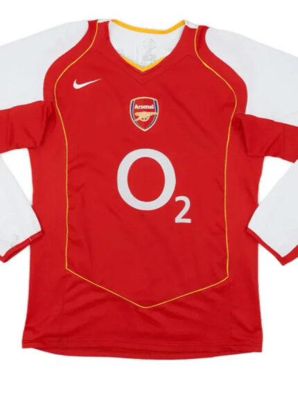EQUIPACIÓN RETRO ARSENAL 2004 [MANGA LARGA]