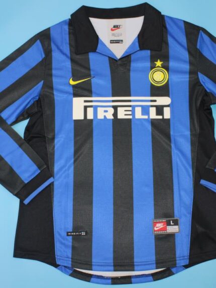 EQUIPACIÓN RETRO INTER DE MILAN 1998-99 MANGA LARGA