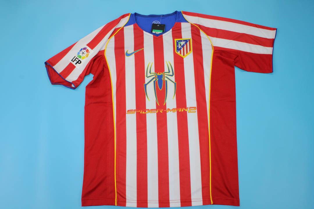 ae84ea8f EQUIPACIÓN RETRO ATLÉTICO DE MADRID 2004-05 (SPIDERMAN 2 VERSION) - Imagen 1