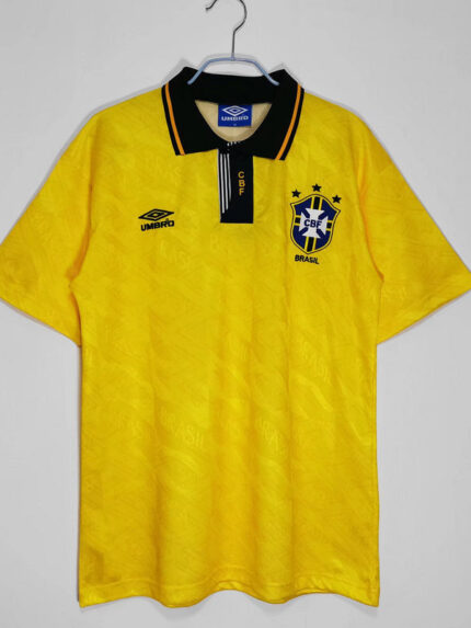 EQUIPACIÓN RETRO BRASIL 1991-93 ✅(PERSONALIZABLE)
