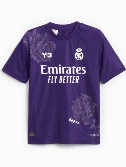 CUARTA EQUIPACIÓN REAL MADRID Y-3 VIOLETA 2023-24