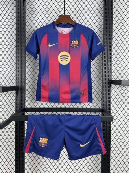 KIT KID-NIÑO: FC BARCELONA PRIMERA EQUIPACIÓN 2025-26