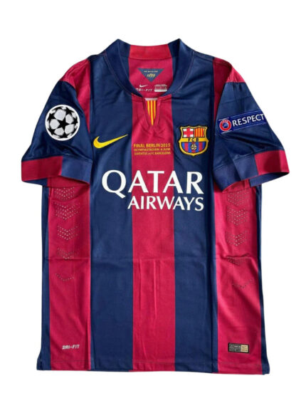 EQUIPACIÓN RETRO FC BARCELONA 2014/15 FINAL BERLIN 2015