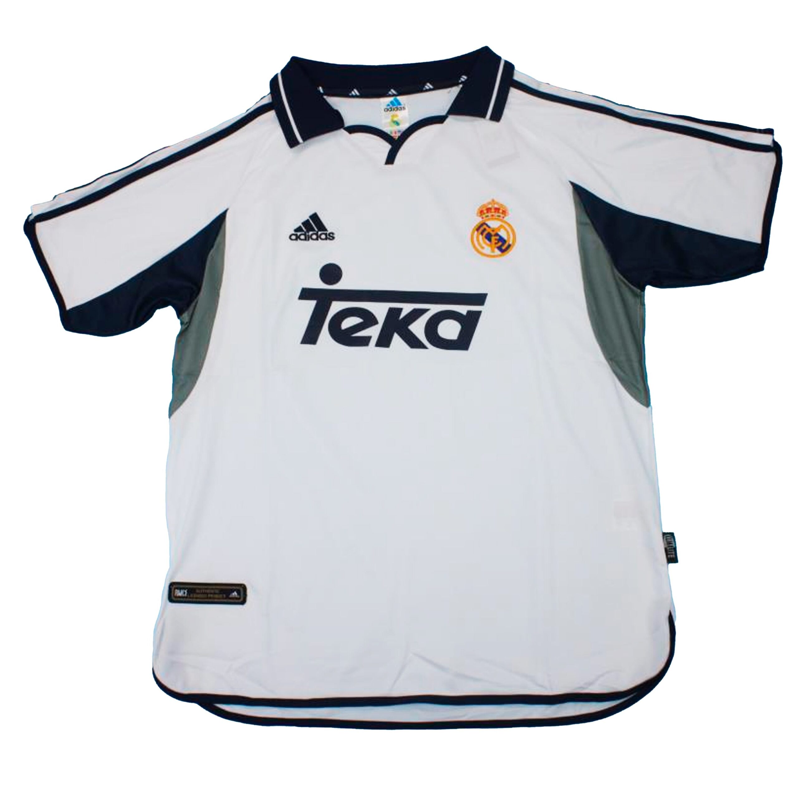 rm0001 EQUIPACIÓN RETRO REAL MADRID 2000-01 - Imagen 1