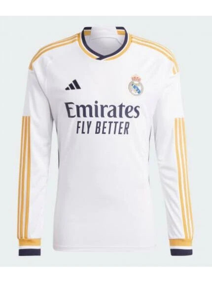 PRIMERA EQUIPACIÓN REAL MADRID 2023-24 (MANGA LARGA)